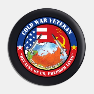 Cold War Veteran Pin