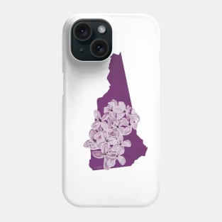 New Hampshire Purple Lilac Phone Case