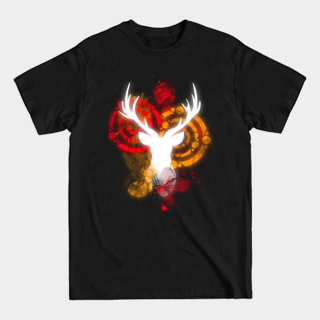 Disover Hunting A Ghost (Red and Orange) - Always - T-Shirt