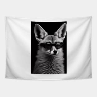 Sly Fox: Fox in Shades Tapestry