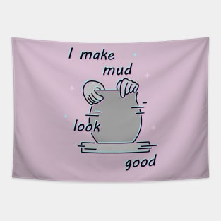 Mud Joke Tapestry