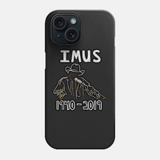 RIP Don Imus Tribute 1940 - 2019 Phone Case