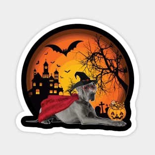 Happy Halloween Great Dane Dogs Halloween Gift Magnet