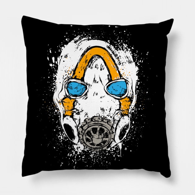 Psycho Mask Pillow by DrMonekers