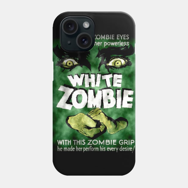 White Zombie - Bela Lugosi - 1932 - Dark Version. Phone Case by OriginalDarkPoetry