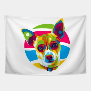 The Colorful Chihuahua Dog Tapestry