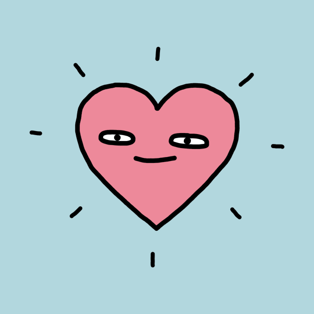 Moderately Happy Heart by BreadBen