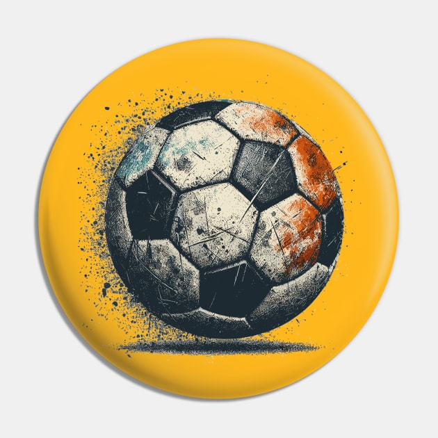 Soccer Ball Pin by Vehicles-Art