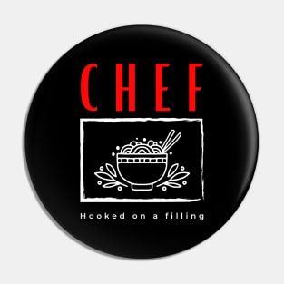 Chef Hooked on a Filling Pin