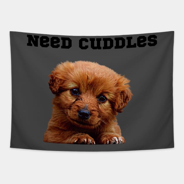 Need cuddles Tapestry by L’amour Nichole