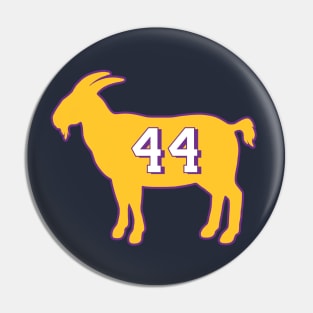 Jerry West Los Angeles Goat Qiangy Pin