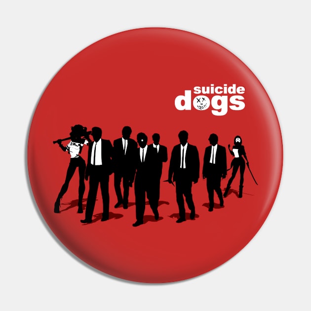 Suicide Dogs Pin by EagleFlyFree