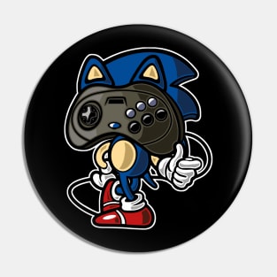 Hedgehog Player Pin