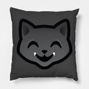 Little Gray Kitty Pillow