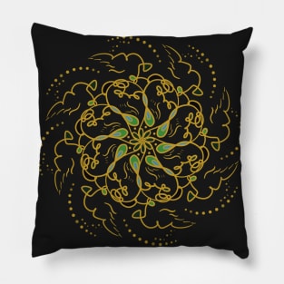 Flower Mandalas Pillow