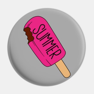 summer, ice cream Pin