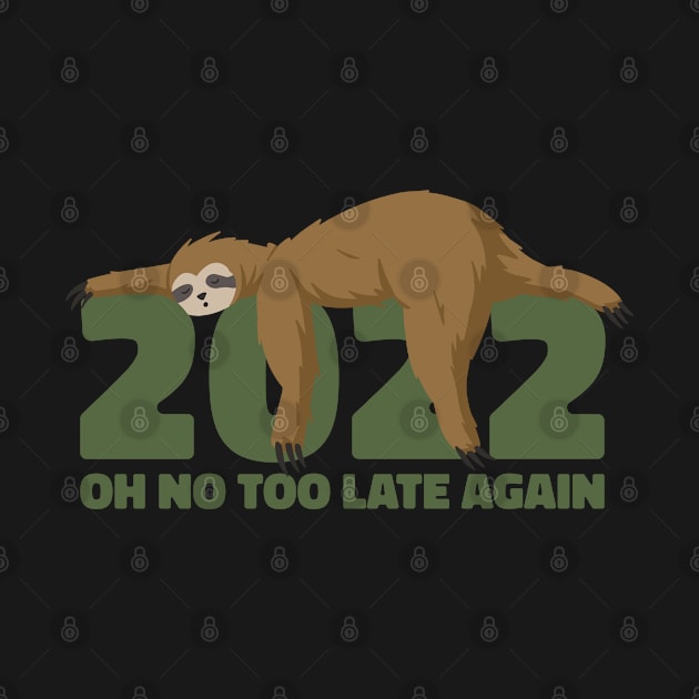 Sleeping Sloth NewYear by petit-creativ