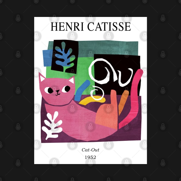 Henri CATisse by Planet Cat Studio