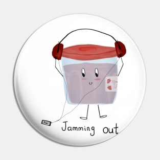 Jamming out music food Pin