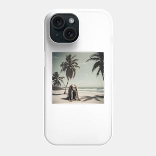 Tropical Beach Horror Phone Case