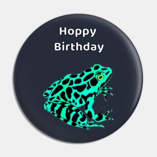 Hoppy Birthday Pin