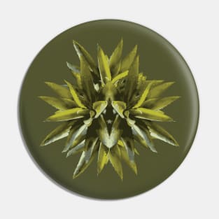 Face of Agave Pin