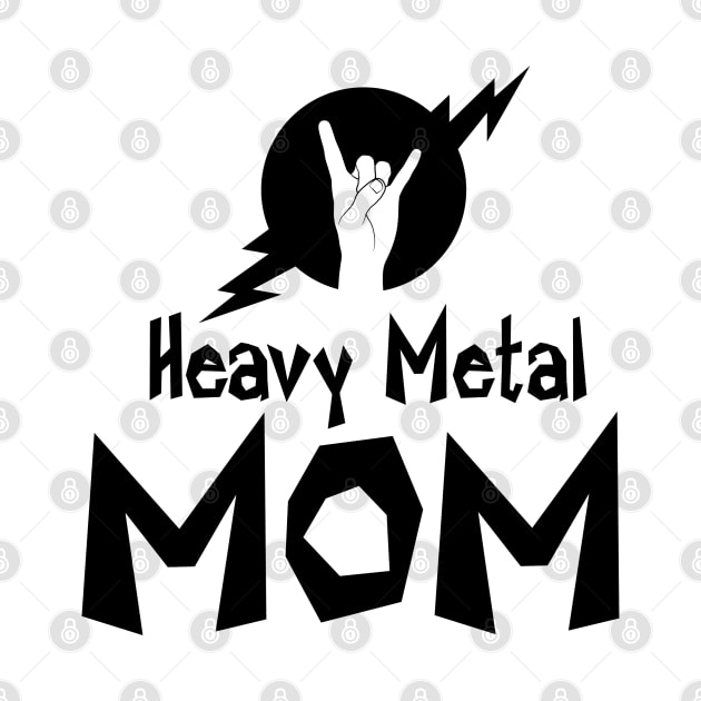 Heavy Metal Mom, with Horns by FourMutts