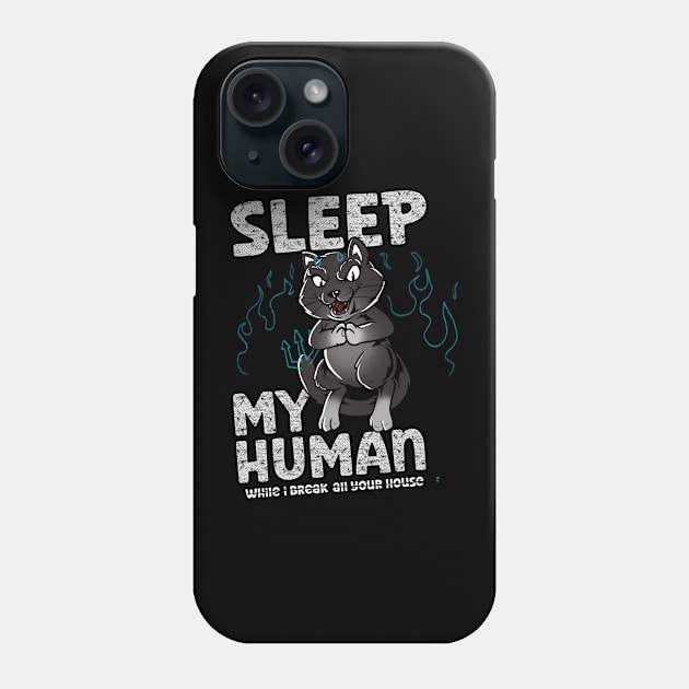 Devil Cat Phone Case by LtonMatheus