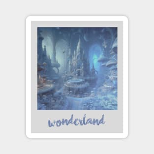 wonderland aesthetic Magnet