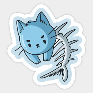 Beluga Cat Sticker for Sale by LUCKY DESIGNER