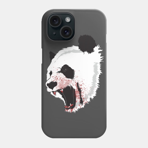 Panda Bear! Phone Case by FiendishlyCruelArt