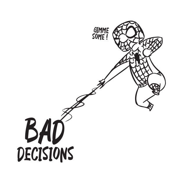 Bad Decision Spidey by IGNORANTEES