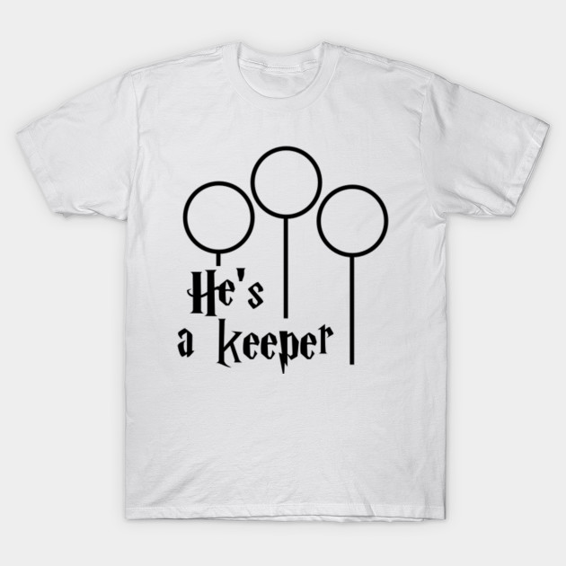 He S A Keeper Harry Potter T Shirt Teepublic Uk