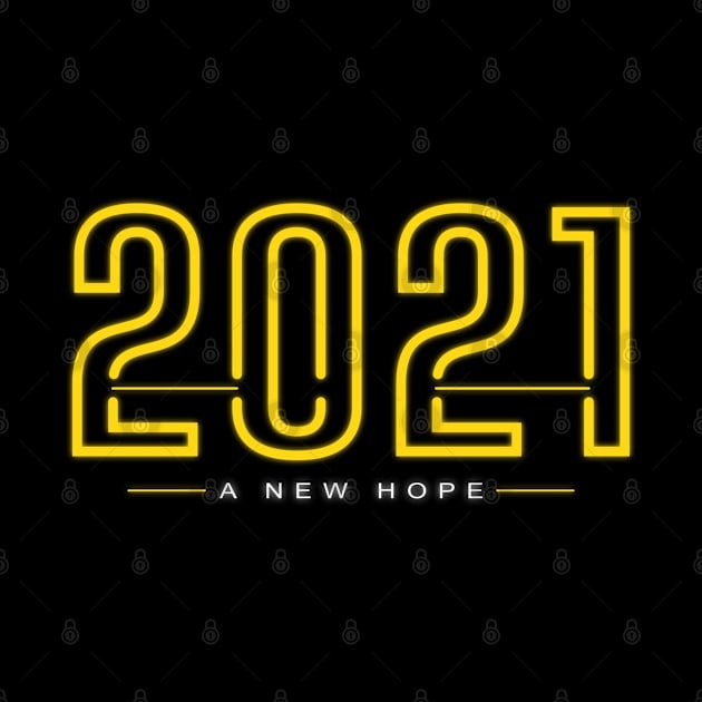 2021 Happy New Year A New Hope New Year Gift Idea by Macphisto Shirts