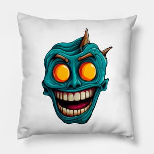 Funny Monster Face Pillow