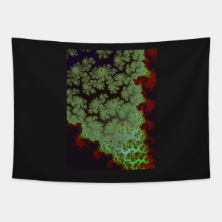 trippy fractal pattern Tapestry