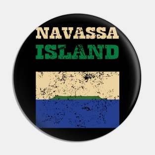 Flag of Navassa Island Pin