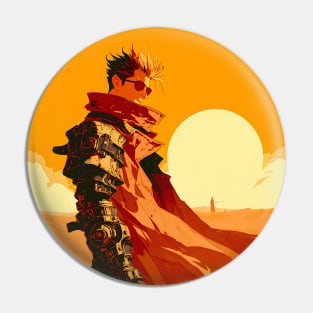 Legendary Gunslinger: Space Western Anime-Manga Adventure Pin