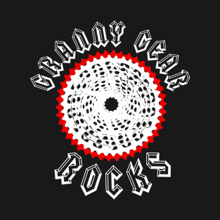 Granny Gear Rocks Cycling T-Shirt