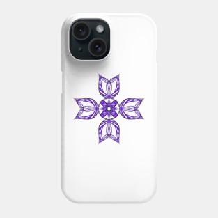 Blue cross Phone Case