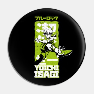 BLUE LOCK: YOICHI ISAGI (GRUNGE STYLE) Pin