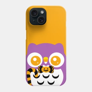 Halloween cute baby owl V. 2 Phone Case