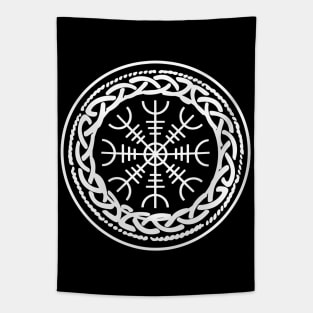 Viking Compass Vegvisir Tapestry