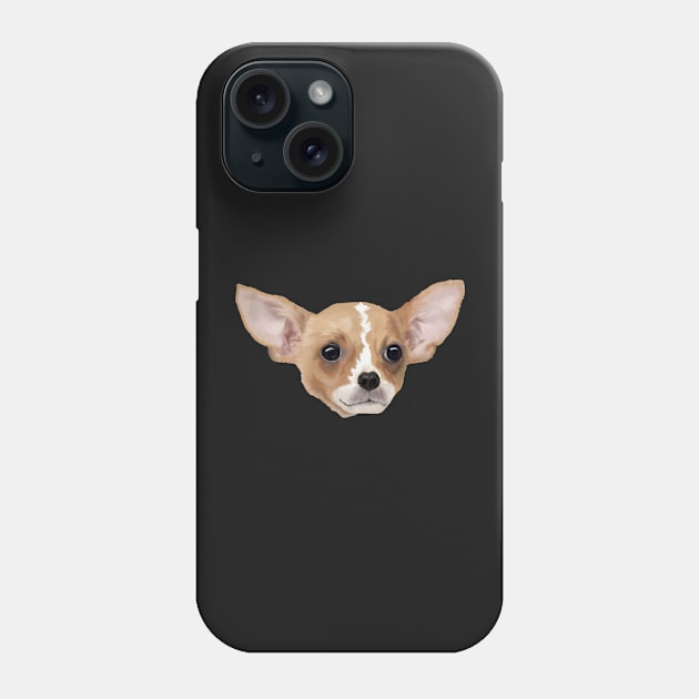 Chihuahua Drawing Phone Case by ArtistsQuest