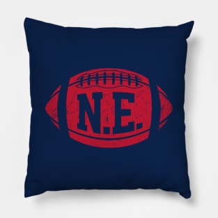 NE Retro Football - Navy Pillow