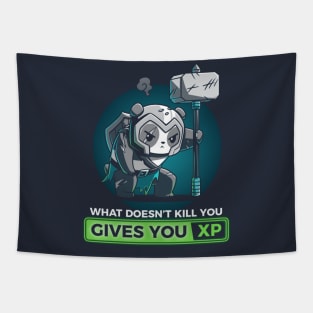 WHAT DOESN’T KILL YOU GIVES YOU XP Tapestry