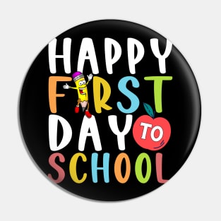 Welcome Back To School First Day Of School Students Teachers Pin