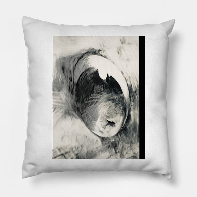 The eye of the old man and the sea Pillow by Tovers