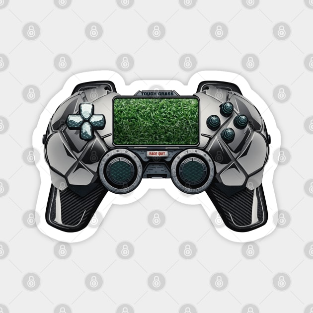 Football Game Controller Magnet by AnAzArt