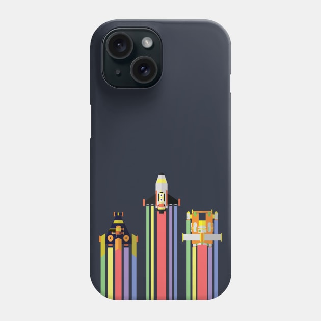 Hyperspeed Racer Phone Case by Dizzytastic